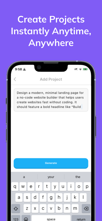 Codex Claude - Website Builder 的 App Store 截图 2