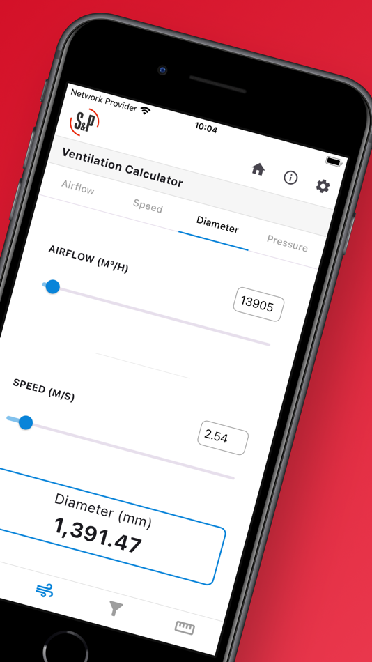 #2. Duct Calculator S&P (iOS) Podle: Soler&Palau