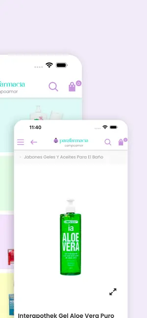 Parafarmacia Campoamor screenshot 2