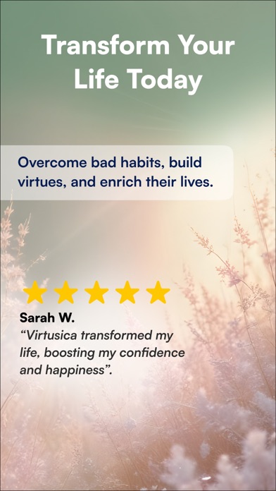 Christian Habit App・Virtusica Screenshot