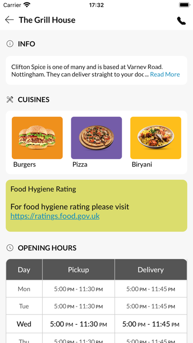 The Grill House - Nottingham Screenshot