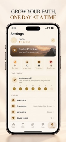 Psalter: Screen Lock and Pray Screenshot 6 of 8