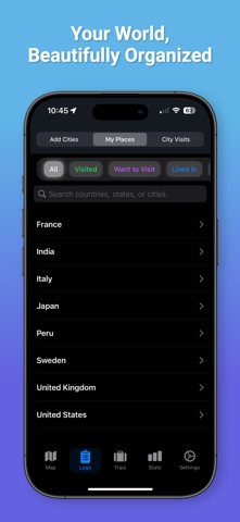 TrekPins screenshot