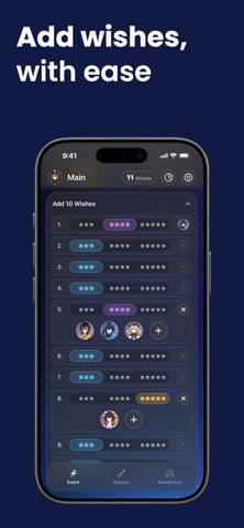 WishCounter: Genshin Tracker Screenshot 3 of 10