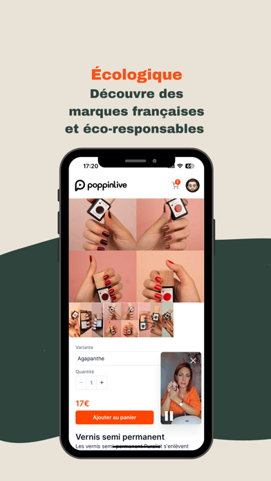 Poppinlive - Live Shopping Screenshot