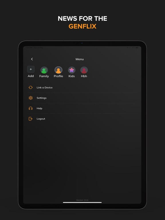 App screenshot