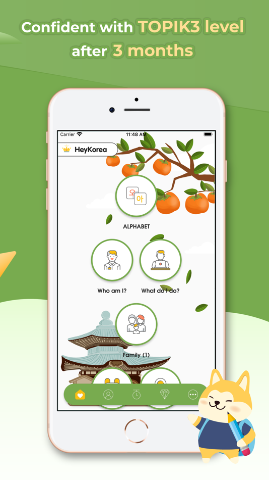 #2. Learn Korean, Hangul: HeyKorea (iOS) Által: Linh Nguyen