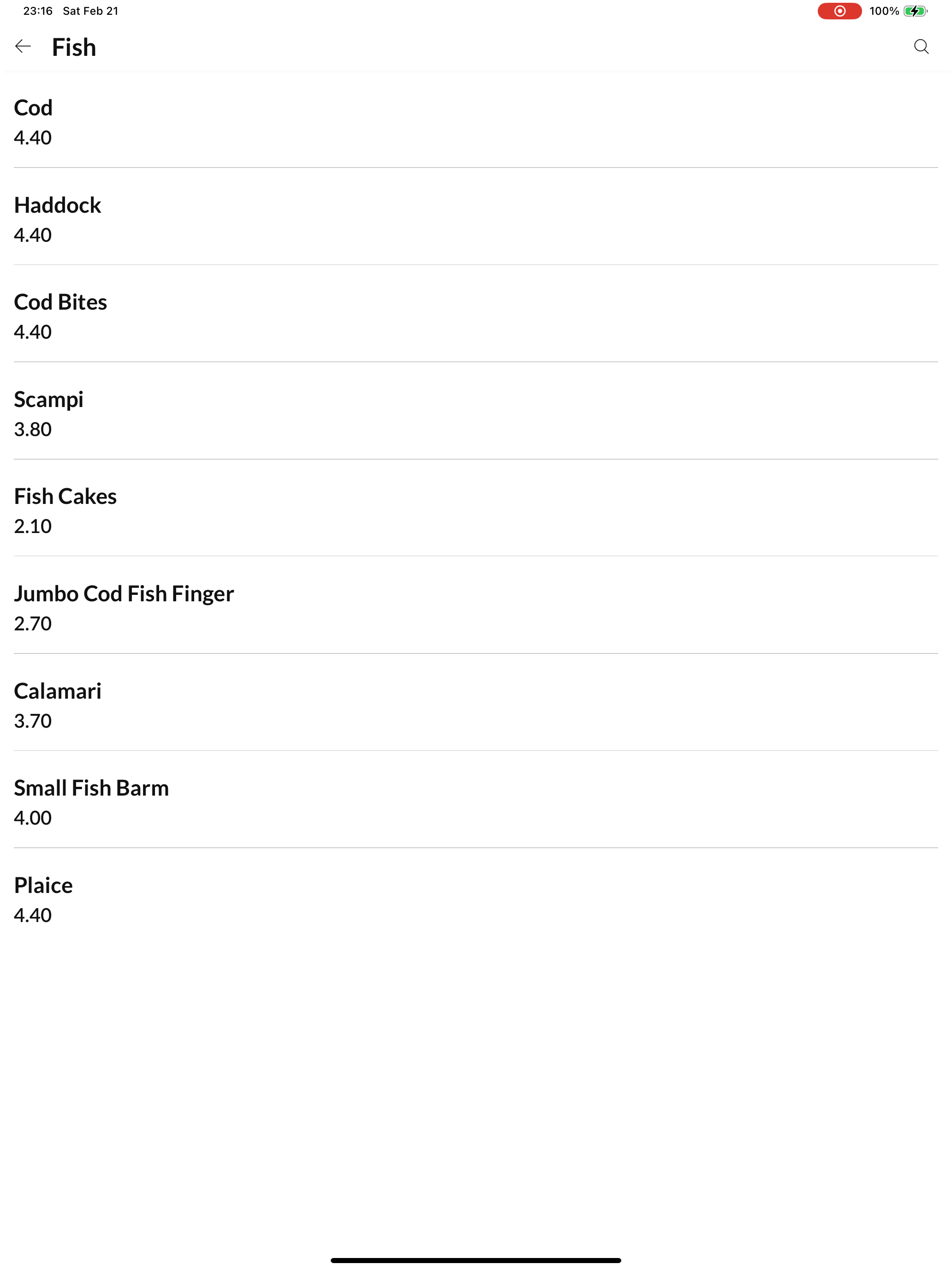 Evans Fish and Chips screenshot 7