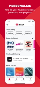 iHeart: Radio, Podcasts, Music screenshot #3 for iPhone
