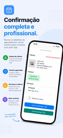 Clicou Agendou screenshot