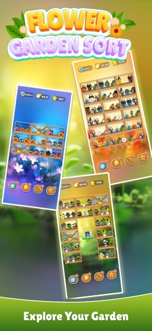Plant Sort Flower Match Triple screenshot