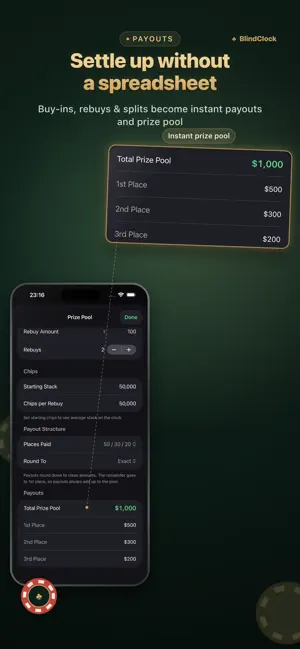 BlindClock: Poker Blind Timer screenshot 4