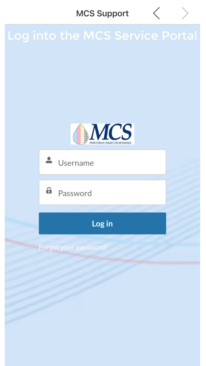 MCS Support Portal