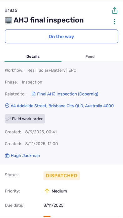 Screenshot 1 of Coperniq App