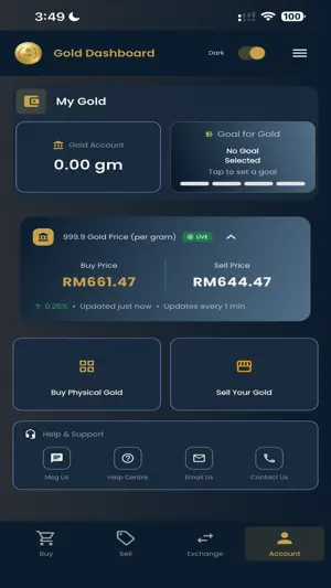 S WAN GOLD screenshot 1