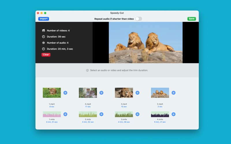App screenshot