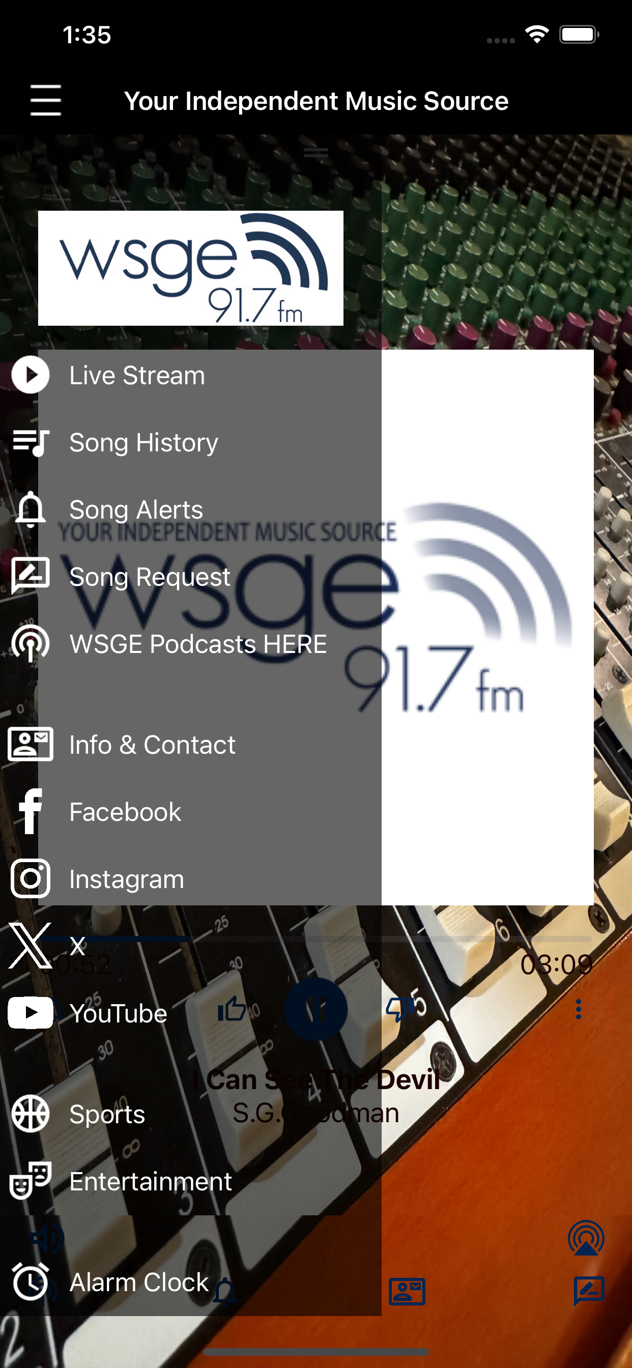 WSGE Listen Live screenshot 2