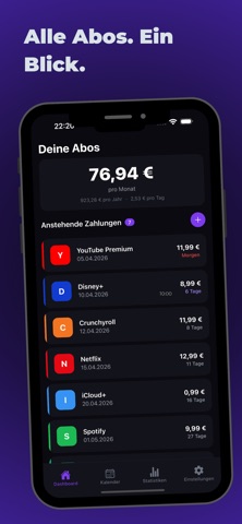 Aboly - Abo Tracker Screenshot 1 of 10