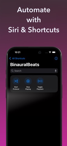 Binaural Beats - Protocols screenshot