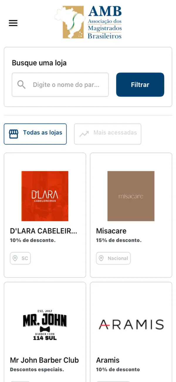 Screenshot #3 pour Clube de Benefícios AMB