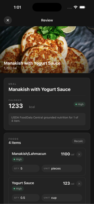Fitness Tracker - AI Screenshot 1 of 3