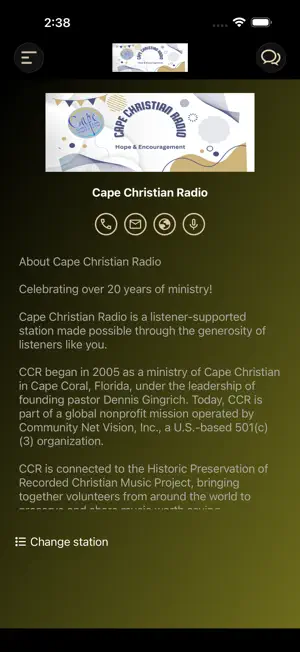 Cape Christian Radio screenshot 3