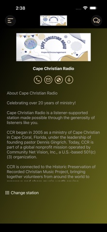 Cape Christian Radio screenshot
