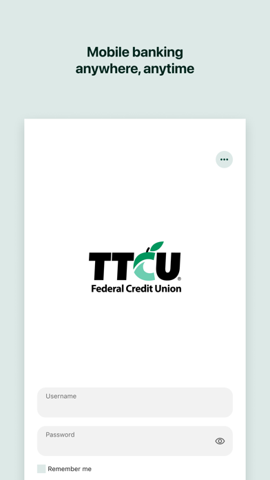TTCU Mobile Banking Screenshot 1 of 5
