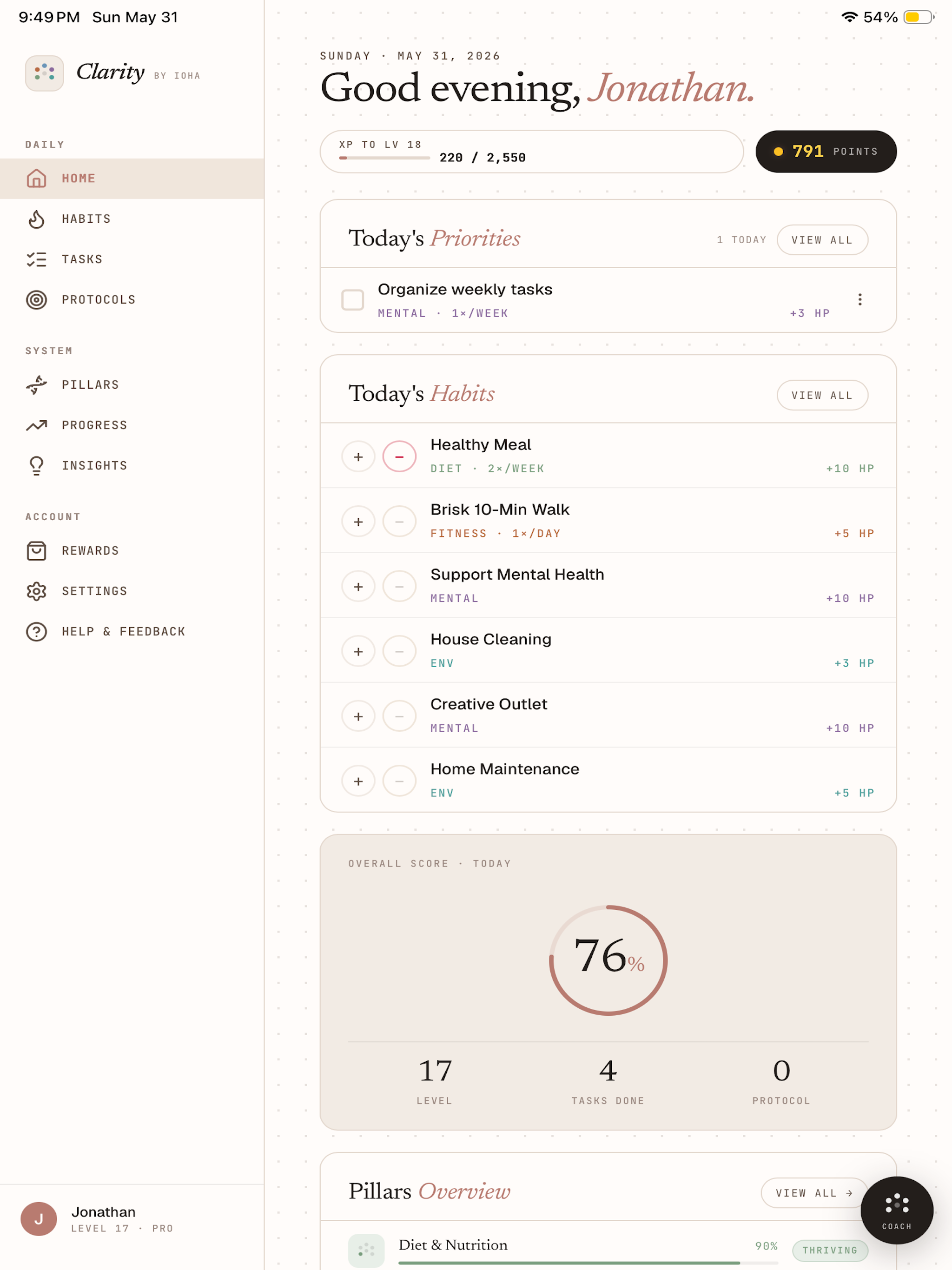 Clarity by IOHA screenshot 5