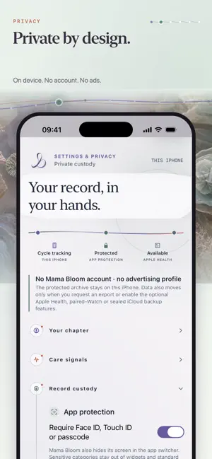 Mama Bloom: Cycle Tracker screenshot 2