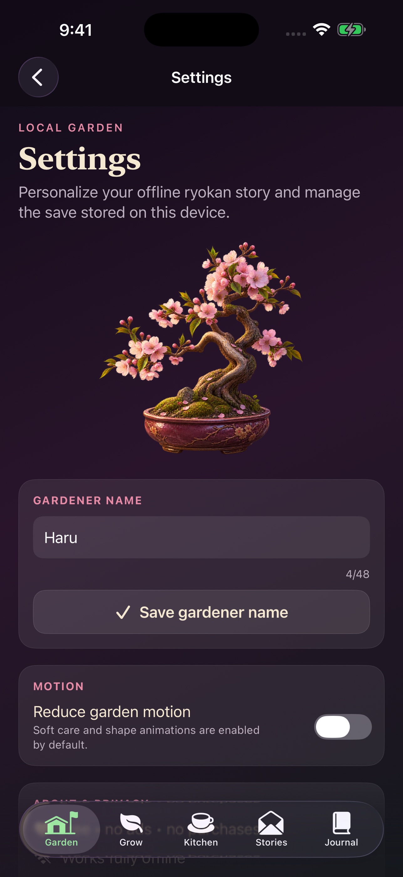 Screenshot 8 of Stake Bonsai