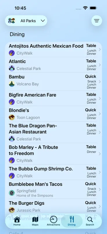 Magic Guide: Universal Orlando screenshot 9 of 10