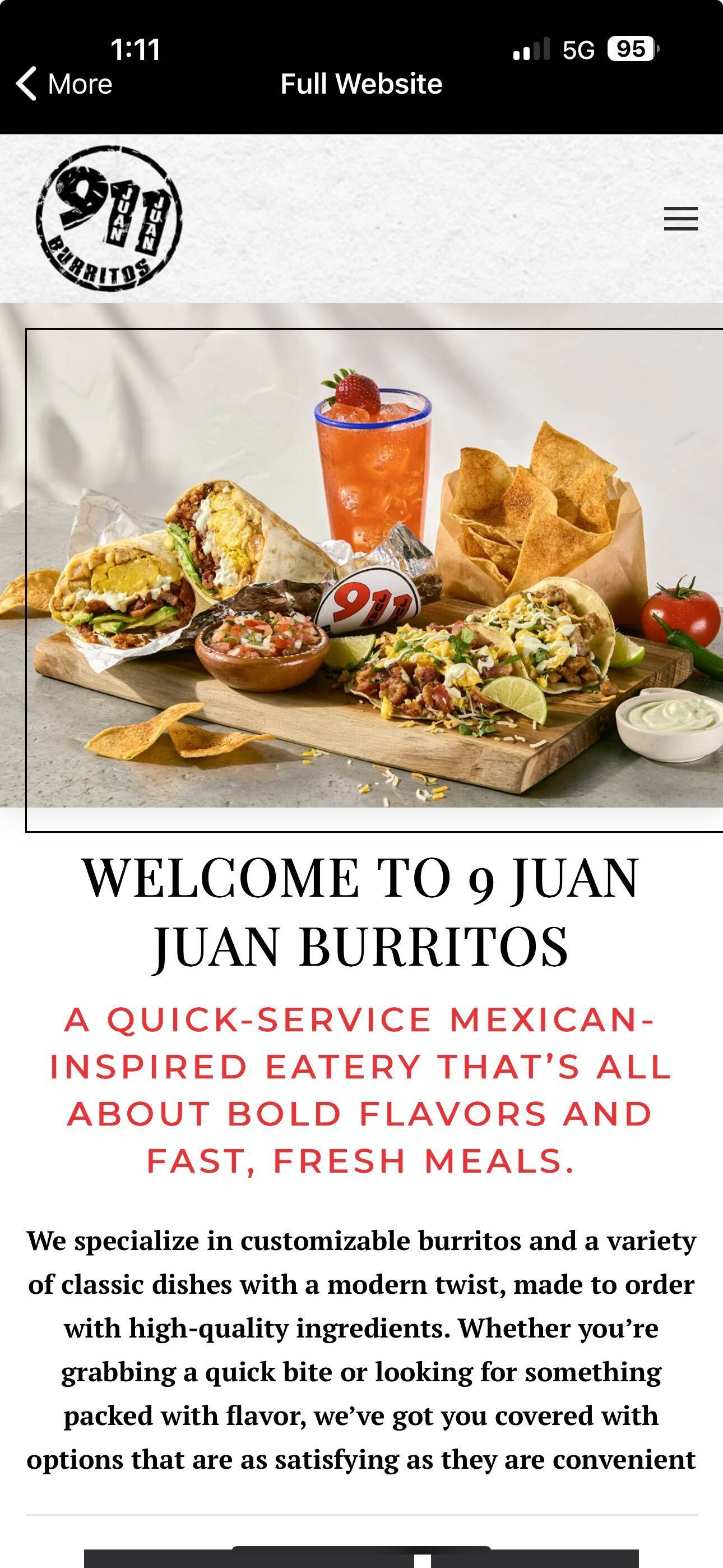 9 Juan Juan Burritos screenshot 2