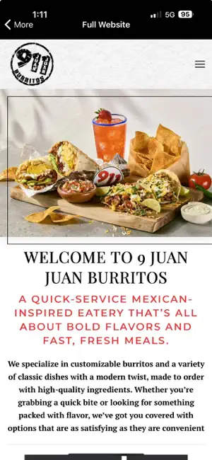 9 Juan Juan Burritos screenshot 2