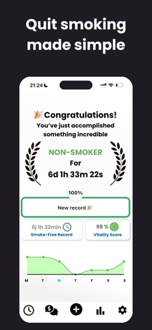 Stop –Quit Smoking Screenshot 1 of 3