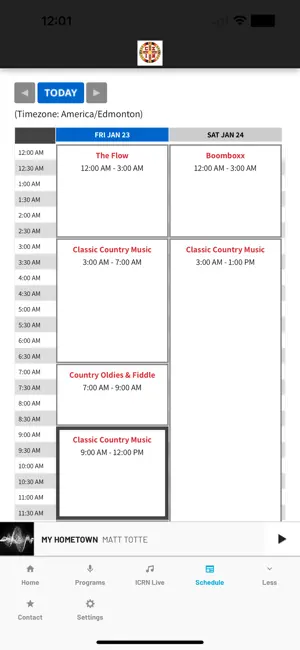 CZIN Radio Network screenshot 1