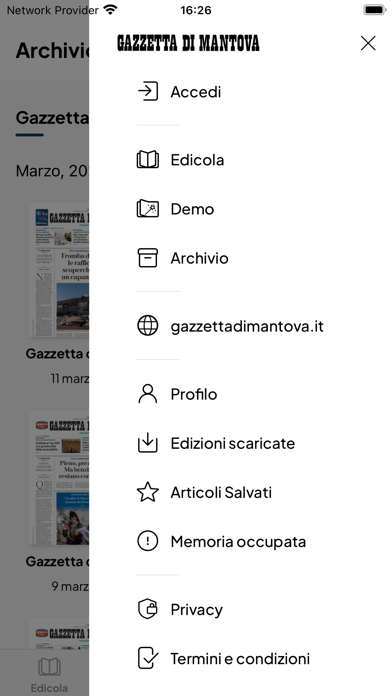 La Gazzetta di Mantova Screenshot