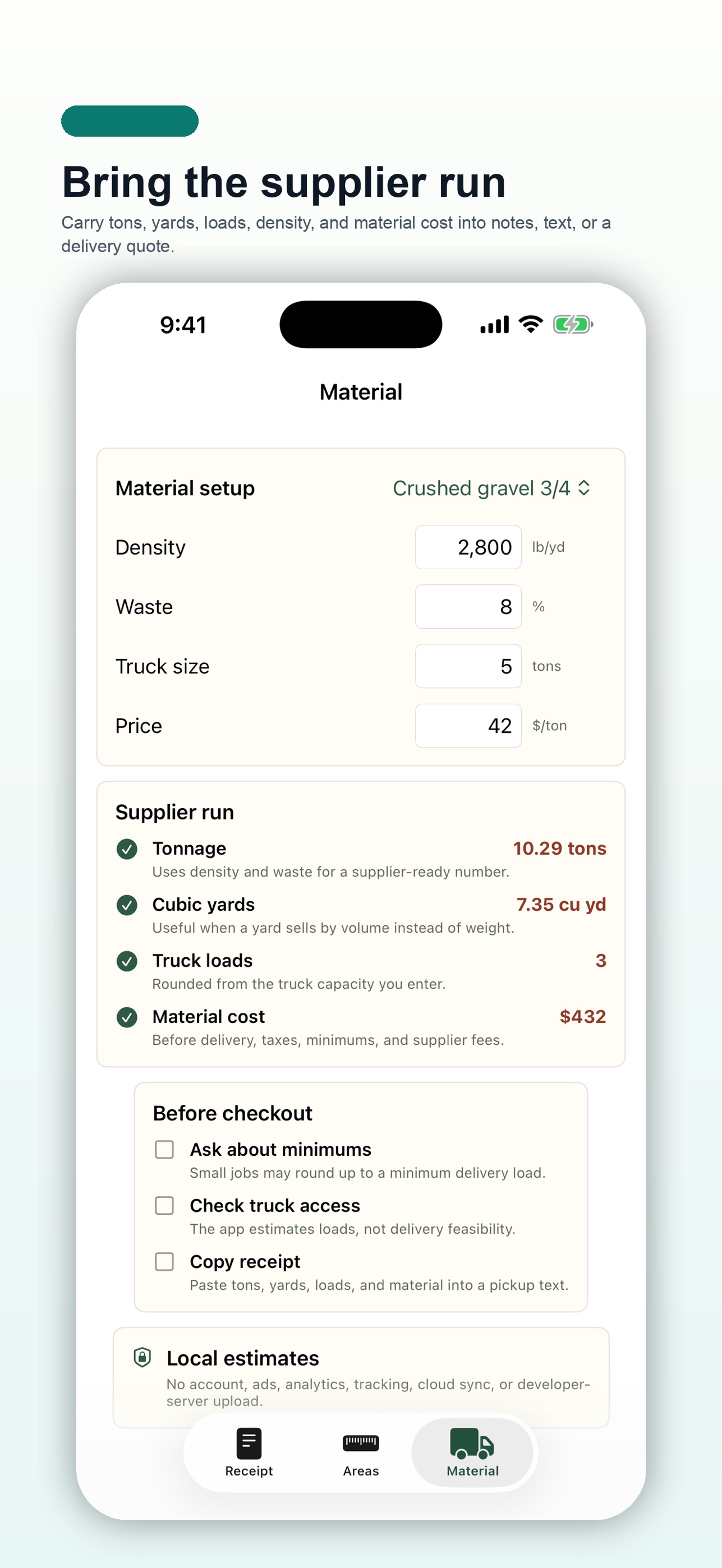 Screenshot 4 of Gravel Tonnage Pocket