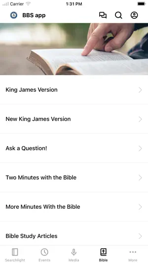 Berean Bible Society screenshot 4