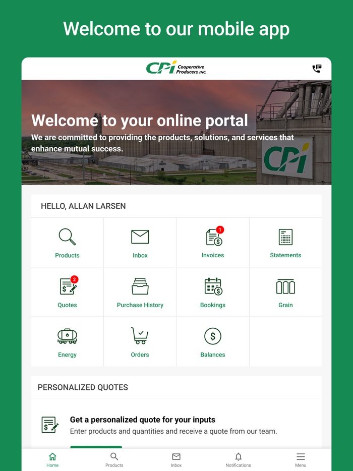 CPI Portal
