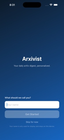 App screenshot