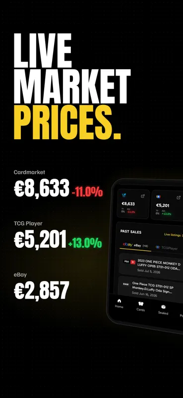 CARDLOGS - TCG Market App screenshot 2 of 6