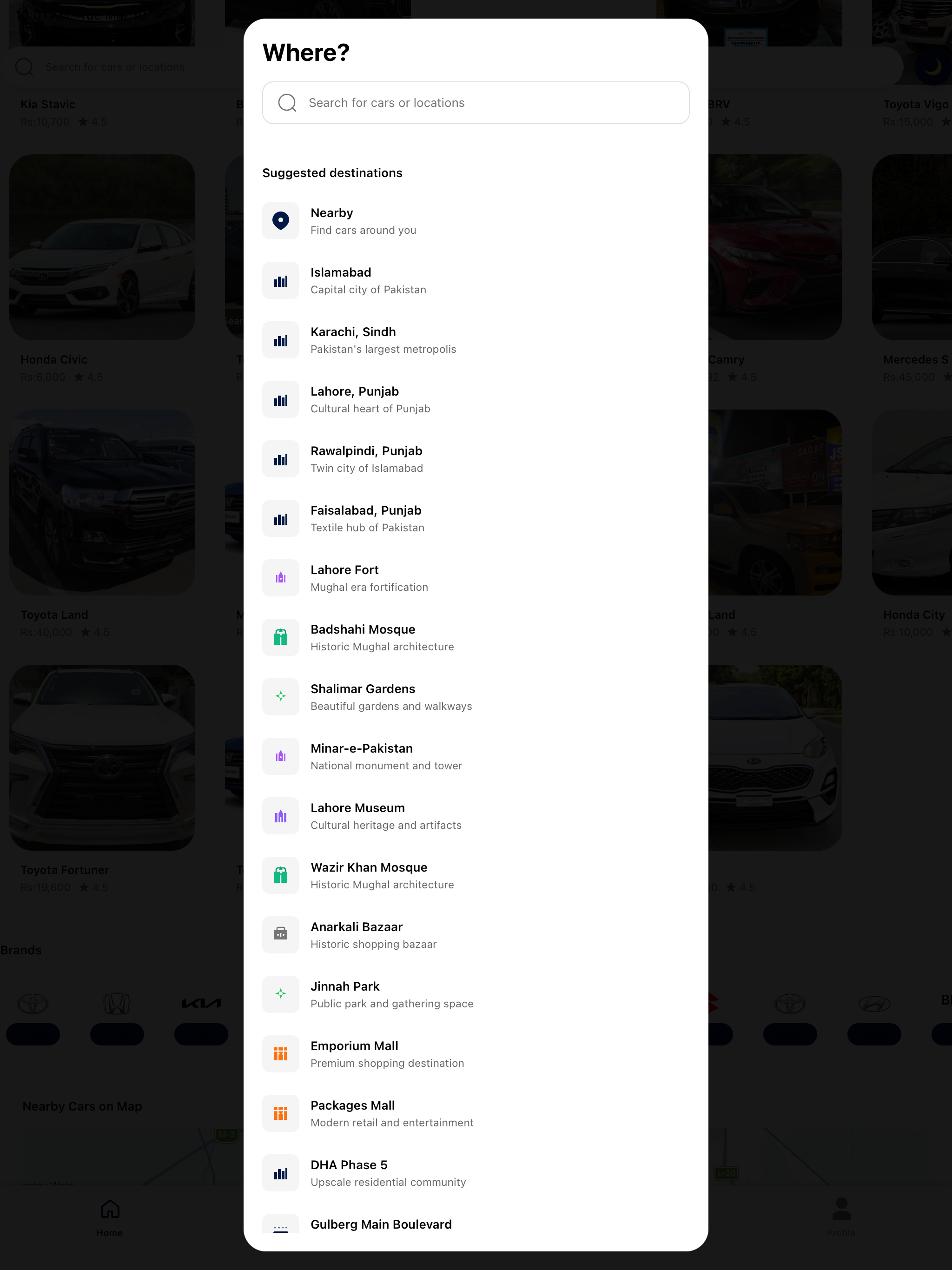 Hire A Car