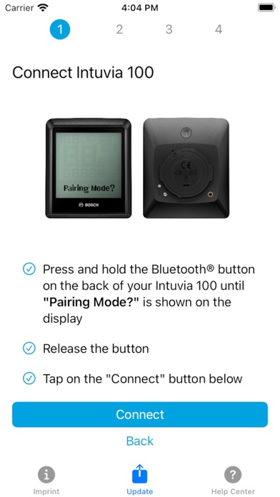 Intuvia 100 Update Screenshot