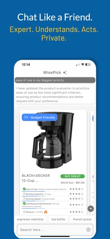 AI Shopping Assistant Screenshot 4 of 5