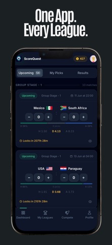 ScoreQuest - World Cup 2026 Screenshot 3 of 8