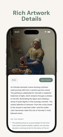 Artiq: Art Museum Audio Guide iPhone screenshot