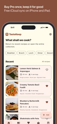 TasteKeep: Recipe Keeper Screenshot 8 of 8