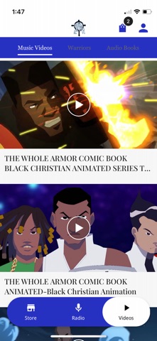 The Whole Armor: Comic Books iPhone screenshot
