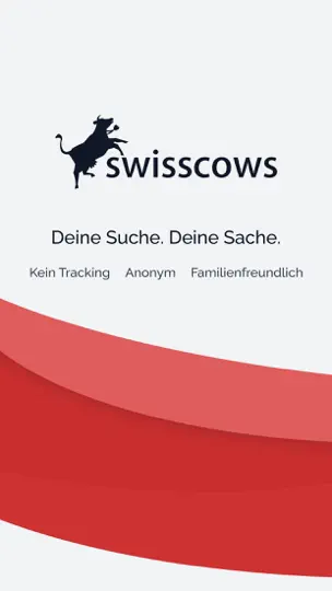 Screenshot von Swisscows Private Search auf dem iPhone 1